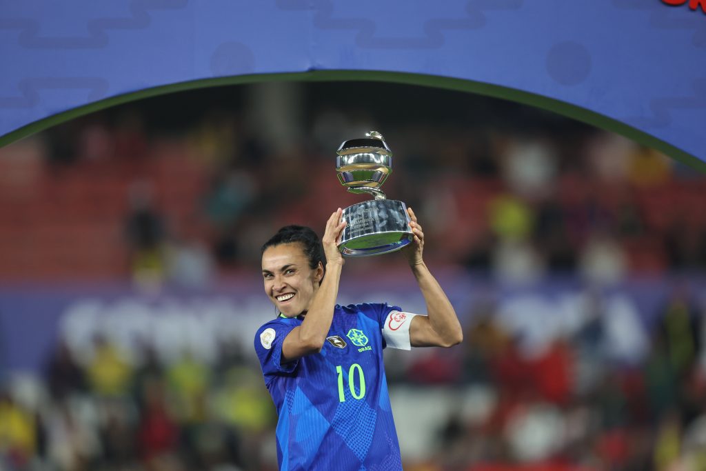 Marta na Seleção Brasileira Feminina