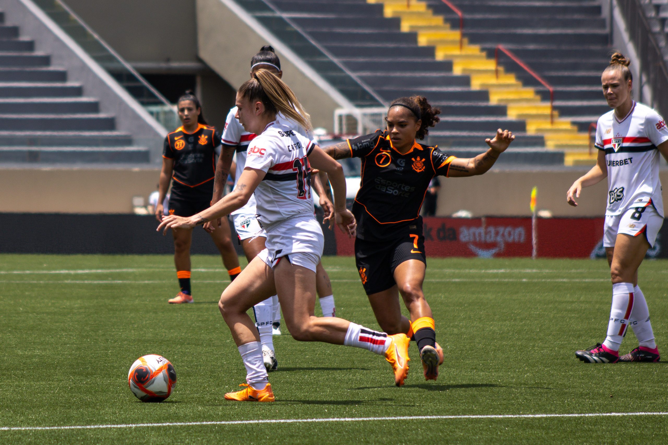 São Paulo e Corinthians na semifinal do Paulistão Feminino 2025