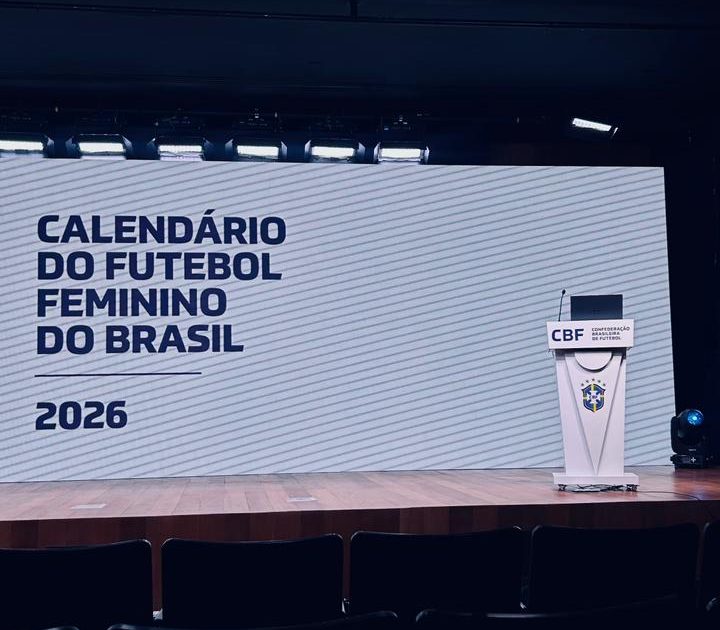 Lançamento do calendário do futebol feminino 2026