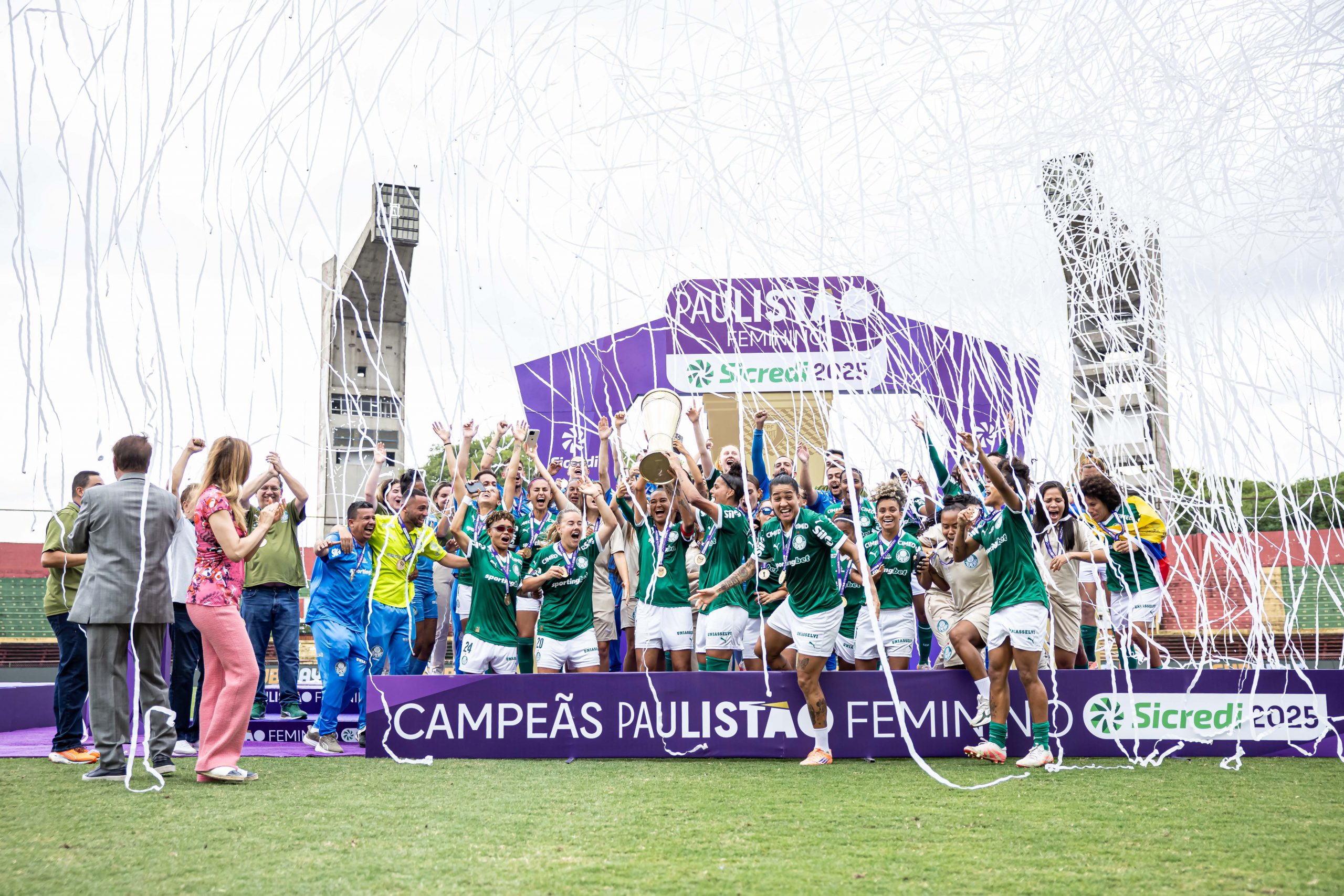 Palmeiras campeão do Paulistão Feminino 2025
