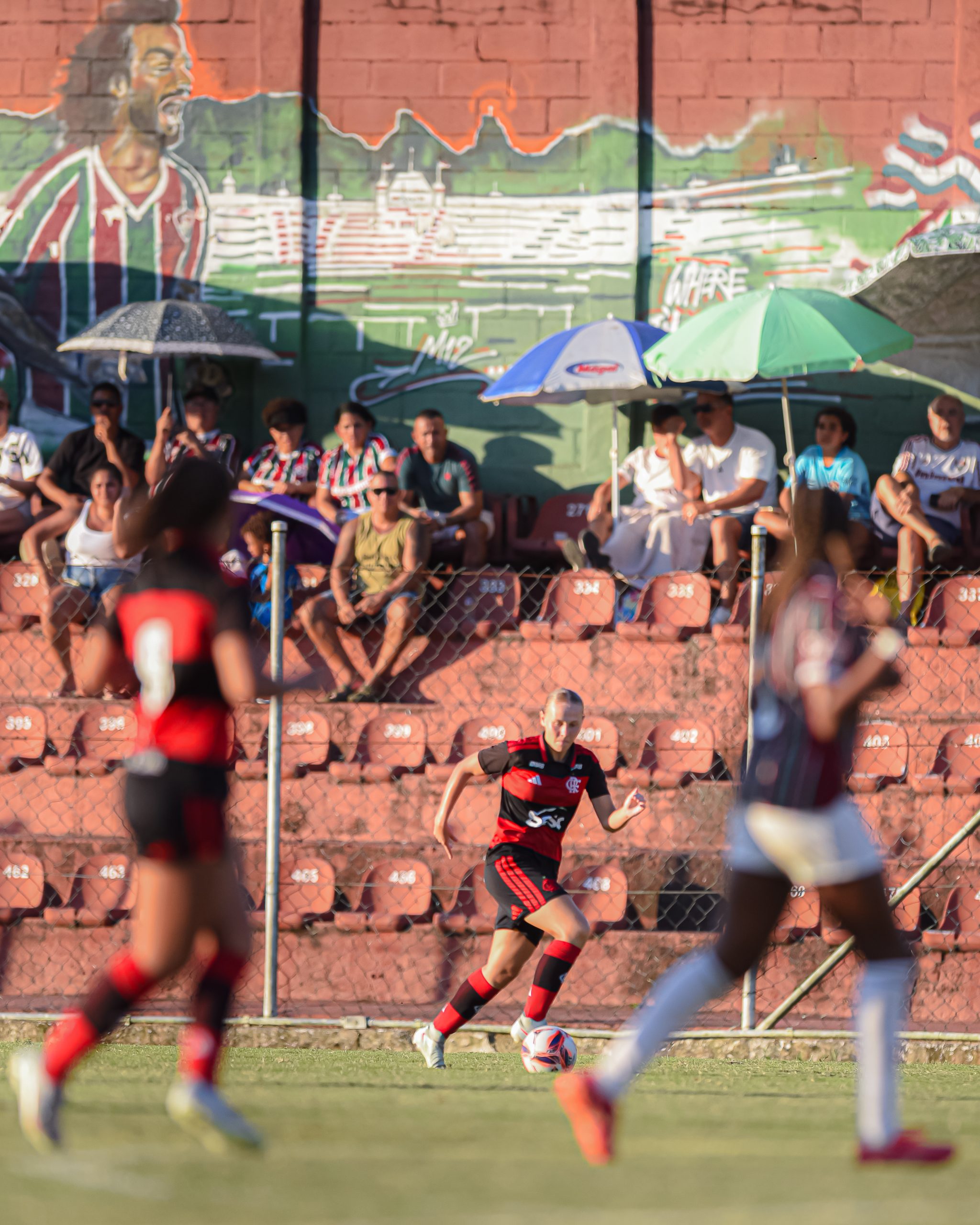 Fla x Fluminense empatam no jogo de ida foto Paula Reis/Flamengo