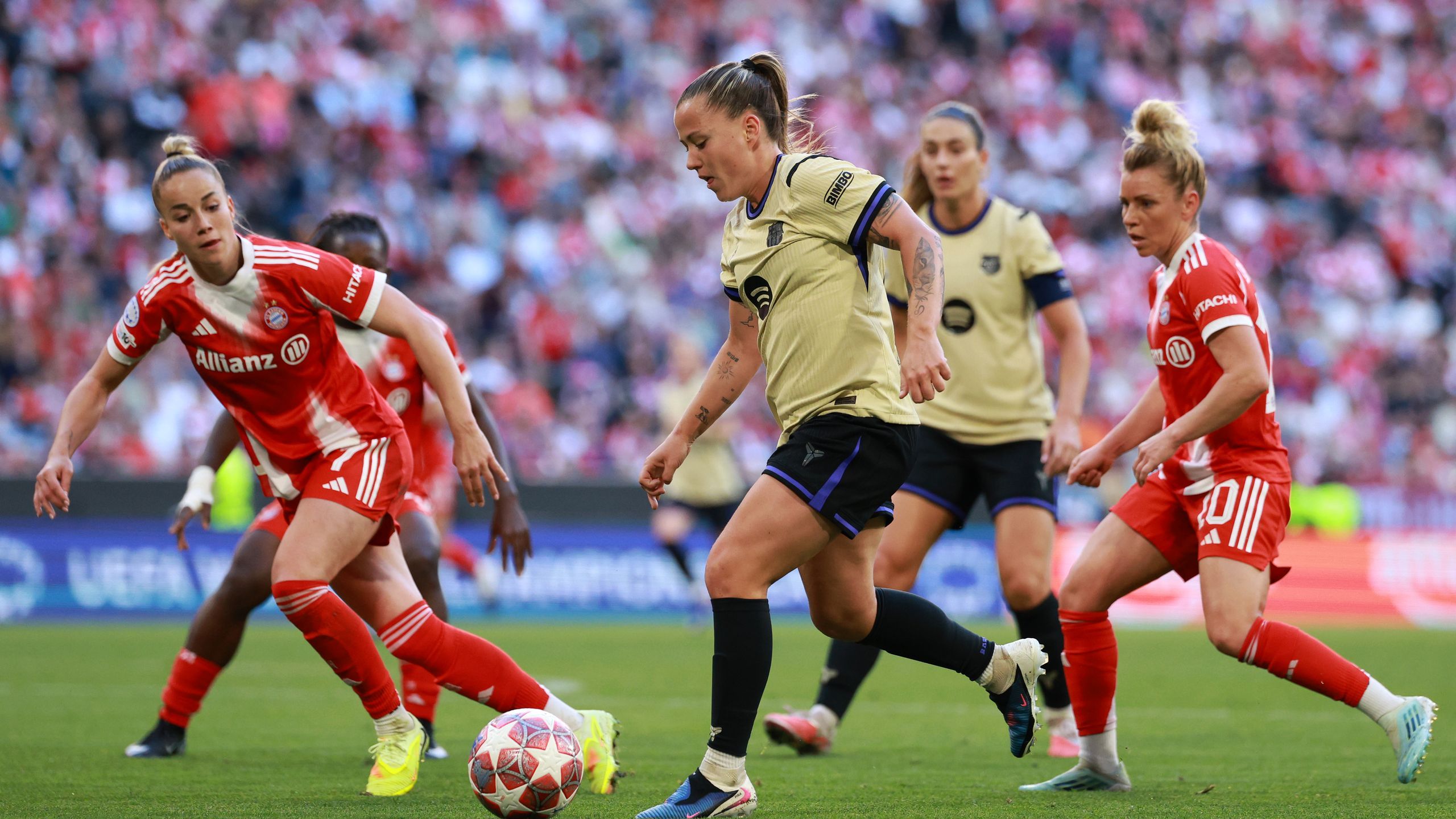 Barcelona e Bayern de Munique na semifinal da Champions League Feminina 25/26