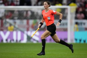 Katie Nesbitt esteve na final da Copa do Mundo Feminina de 2023 | Manu Fernandez / AP