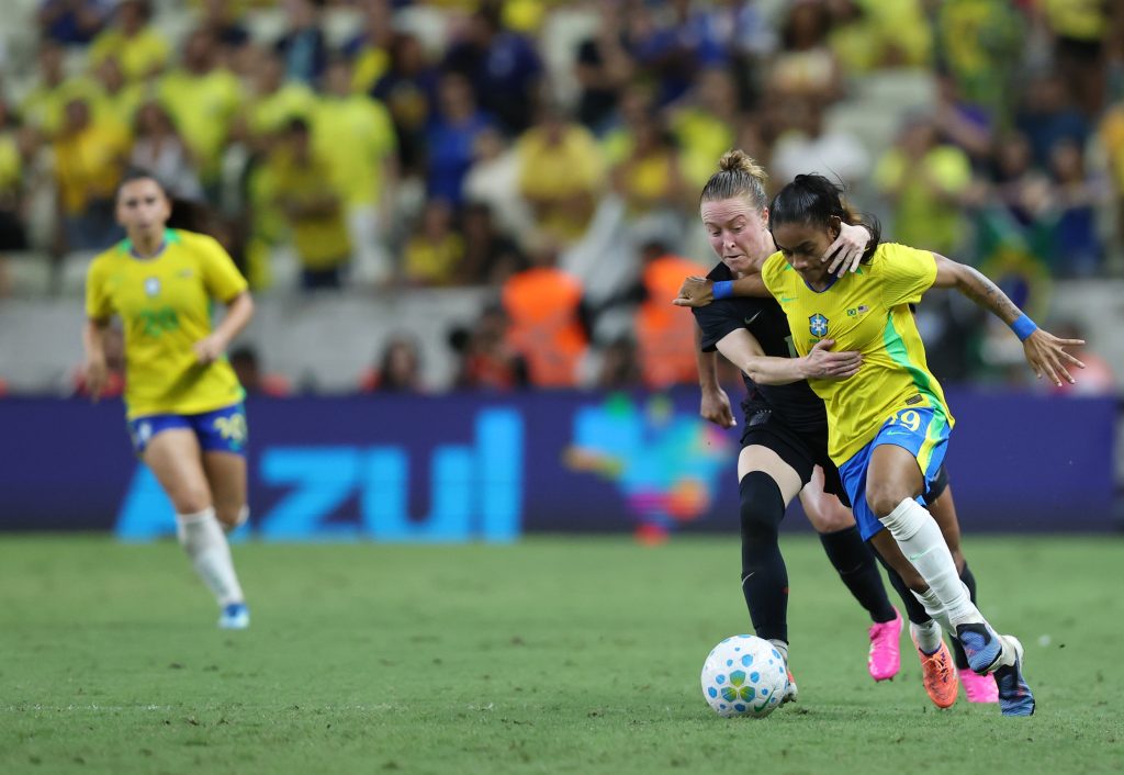 Tainá Maranhão em amistoso contra os Estados Unidos | Lívia Villas Boas / CBF