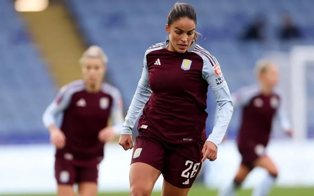 Gabi Nunes no Aston Villa | Reprodução / Redes sociais