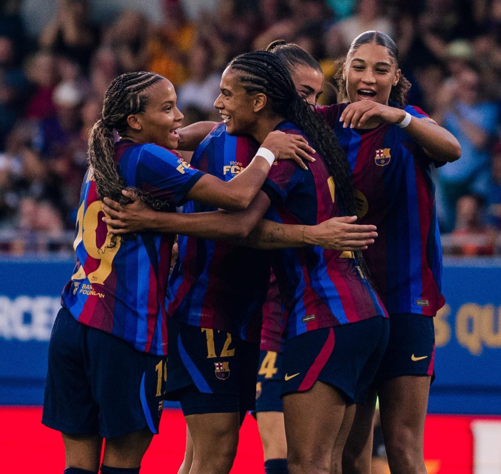 Time feminino do Barcelona | Reprodução / Barcelona