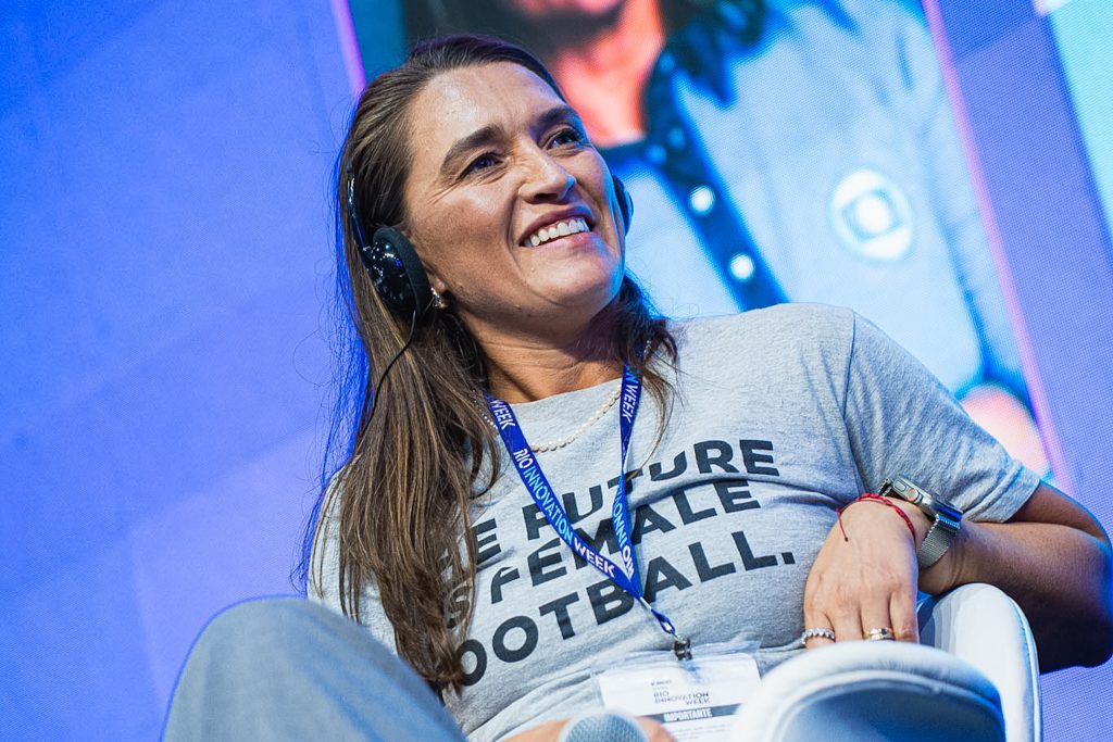 Ana Thaís Matos no Rio Innovation Week | Eduardo Alves/Sport Inside
