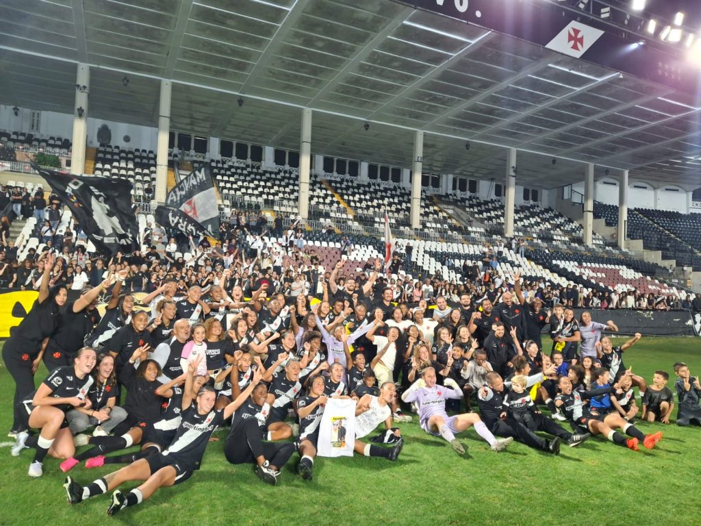 Vasco vence o Taubaté em São Januário e retorna à elite do Futebol Feminino Foto: Fernanda Portella