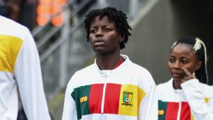 Monique Ngock é meio-campista do FC Fleury 9, da França | IMAGO/Shengolpixs via Reuters Connect