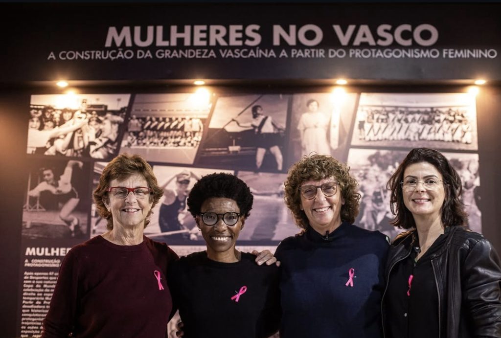 Ex atletas e comissão do Vasco da Gama | Divulgação/ Vasco da Gama
