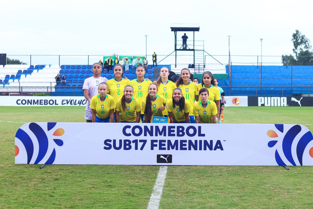 Brasil no sul-americano feminino sub-17 em 2026 | STAFF IMAGES / CBF