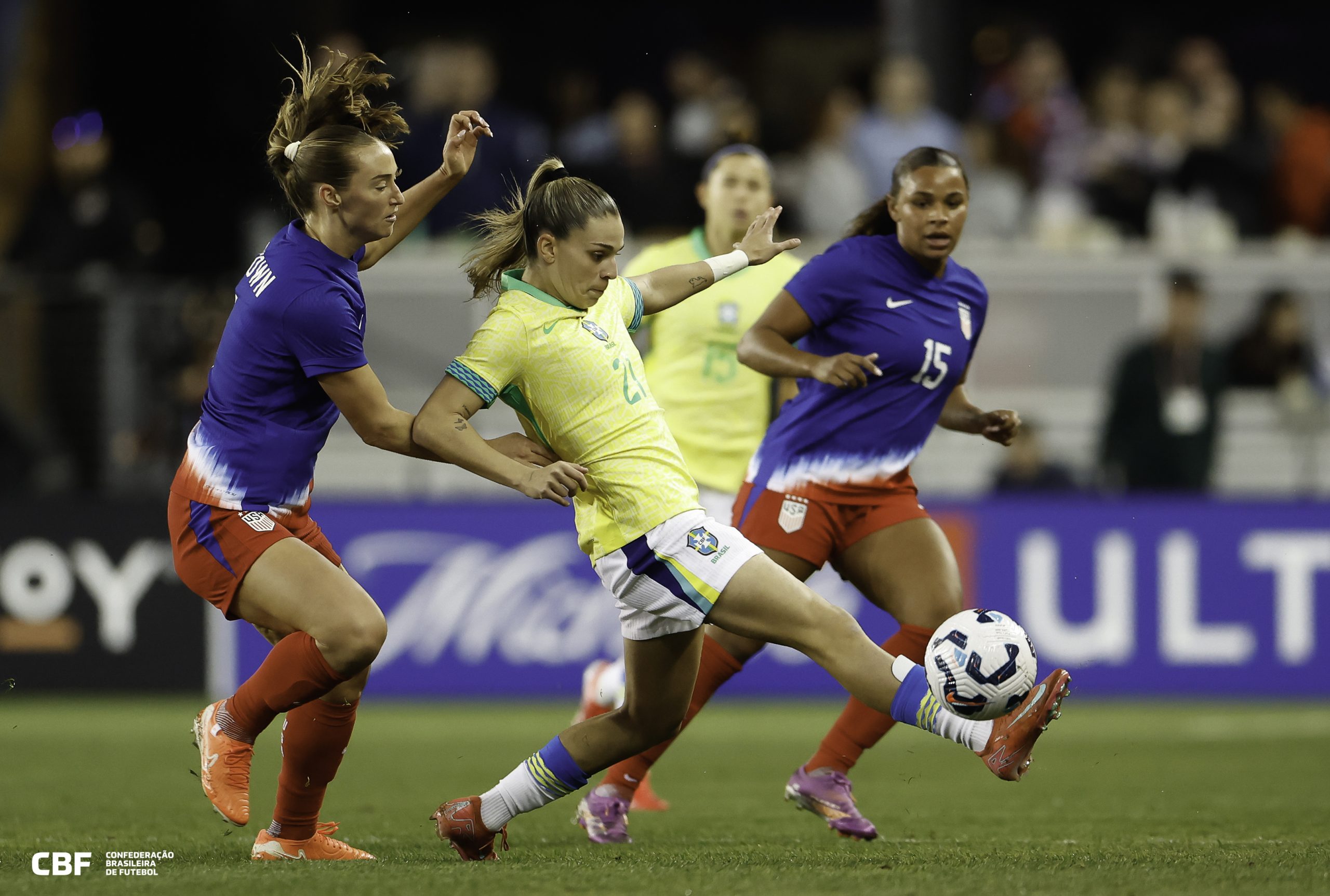 Amistoso da Seleção Brasileira contra o EUA