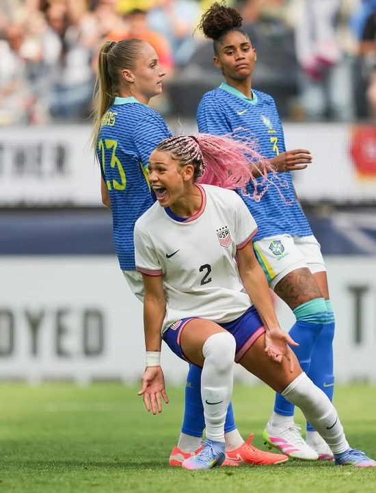 Amistoso entre EUA e Brasil