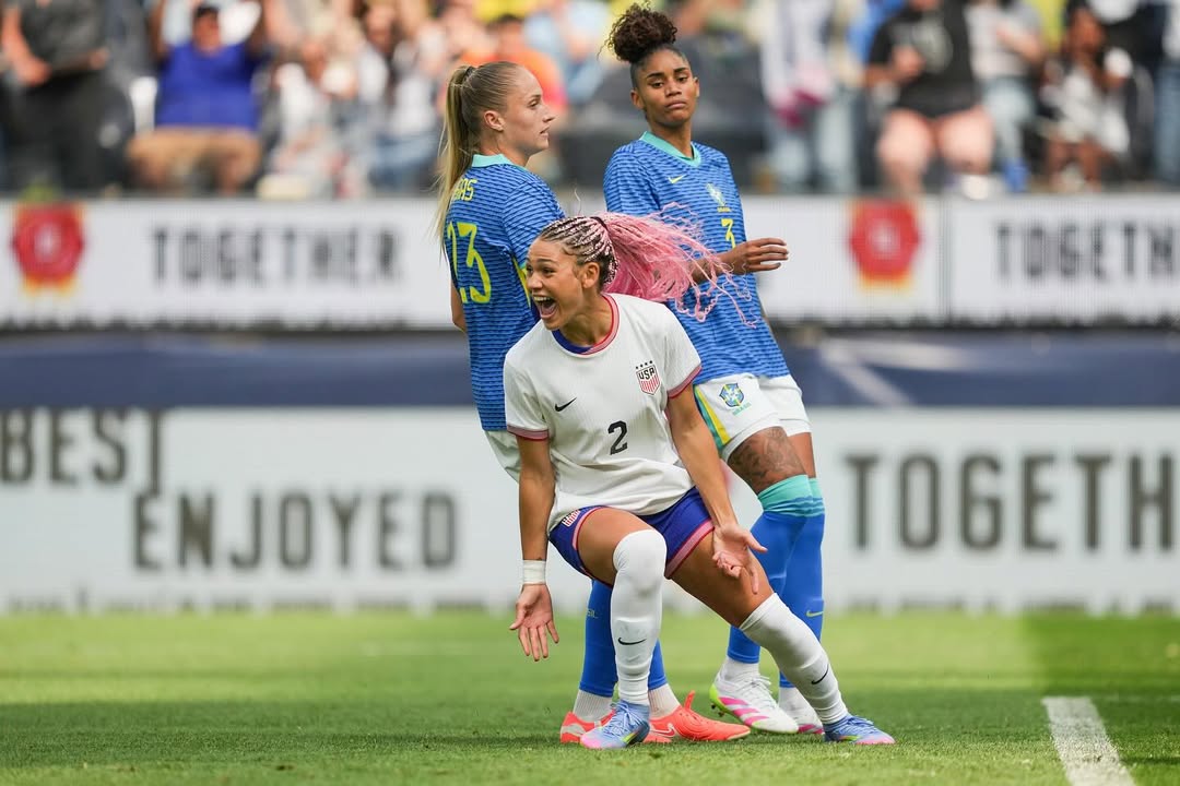 Amistoso entre EUA e Brasil