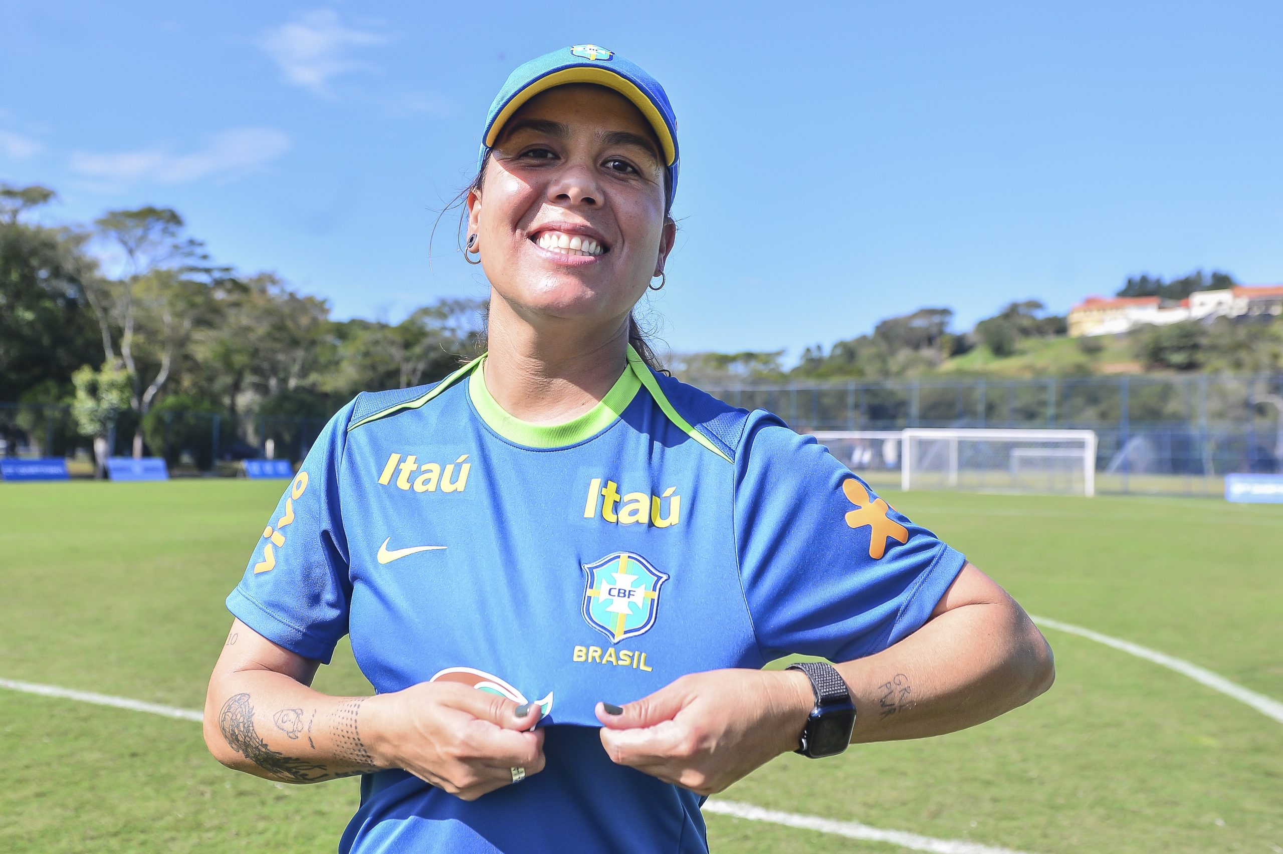 Camilla Orlando na seleção sub20