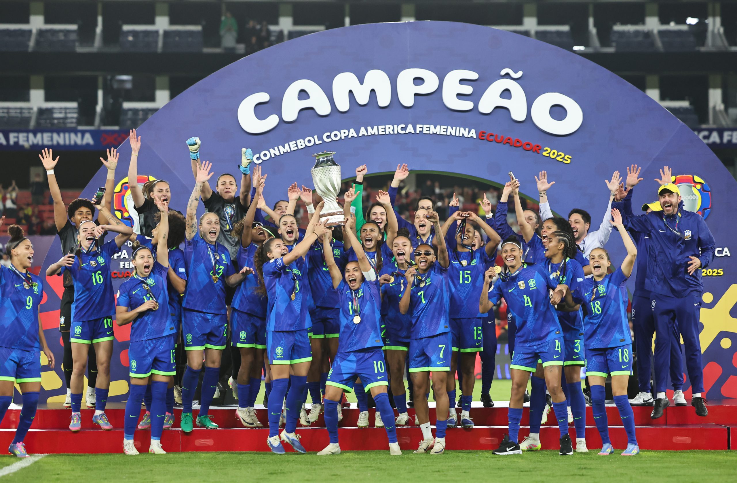 Brasil campeão da Copa América Feminina