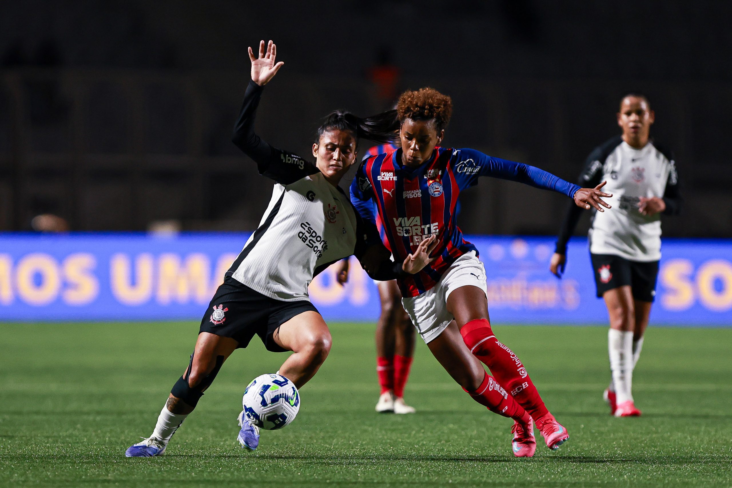Corinthians e Bahia pelo Brasileirão Feminino 2025