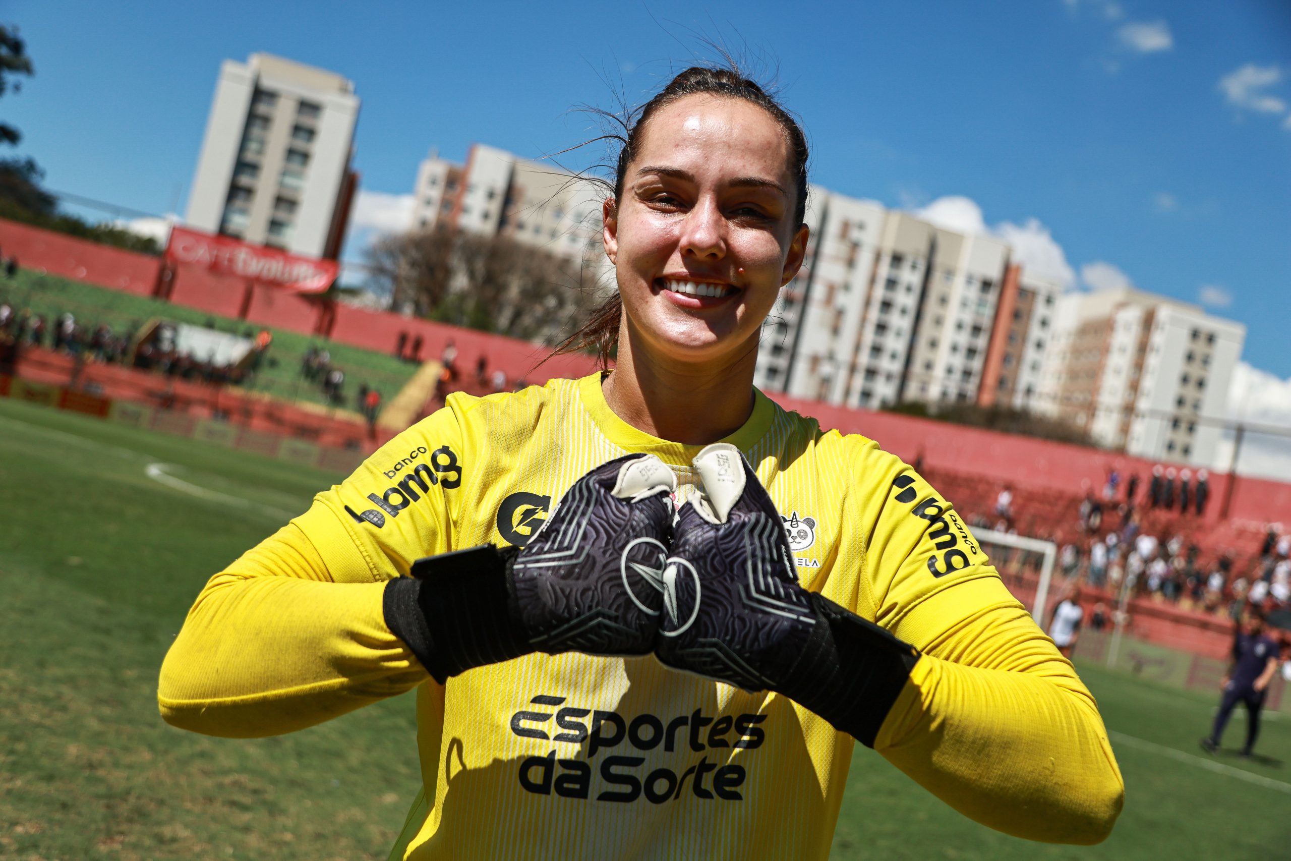 Nicole, goleira do Corinthians, classificado à final do Brasileirão Feminino