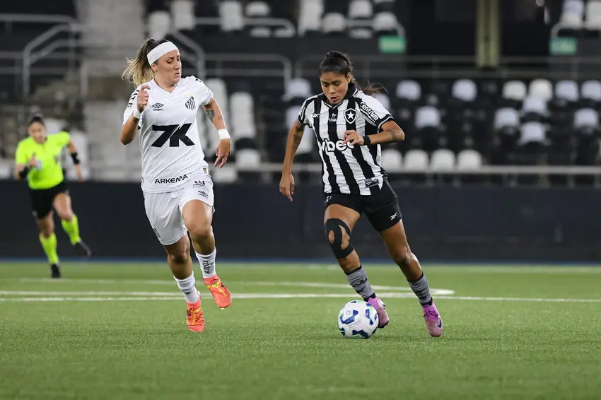 Botafogo e Santos no Brasileirão Feminino A2