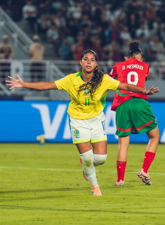 Giovanna Waksman na Seleção Brasileira sub-17