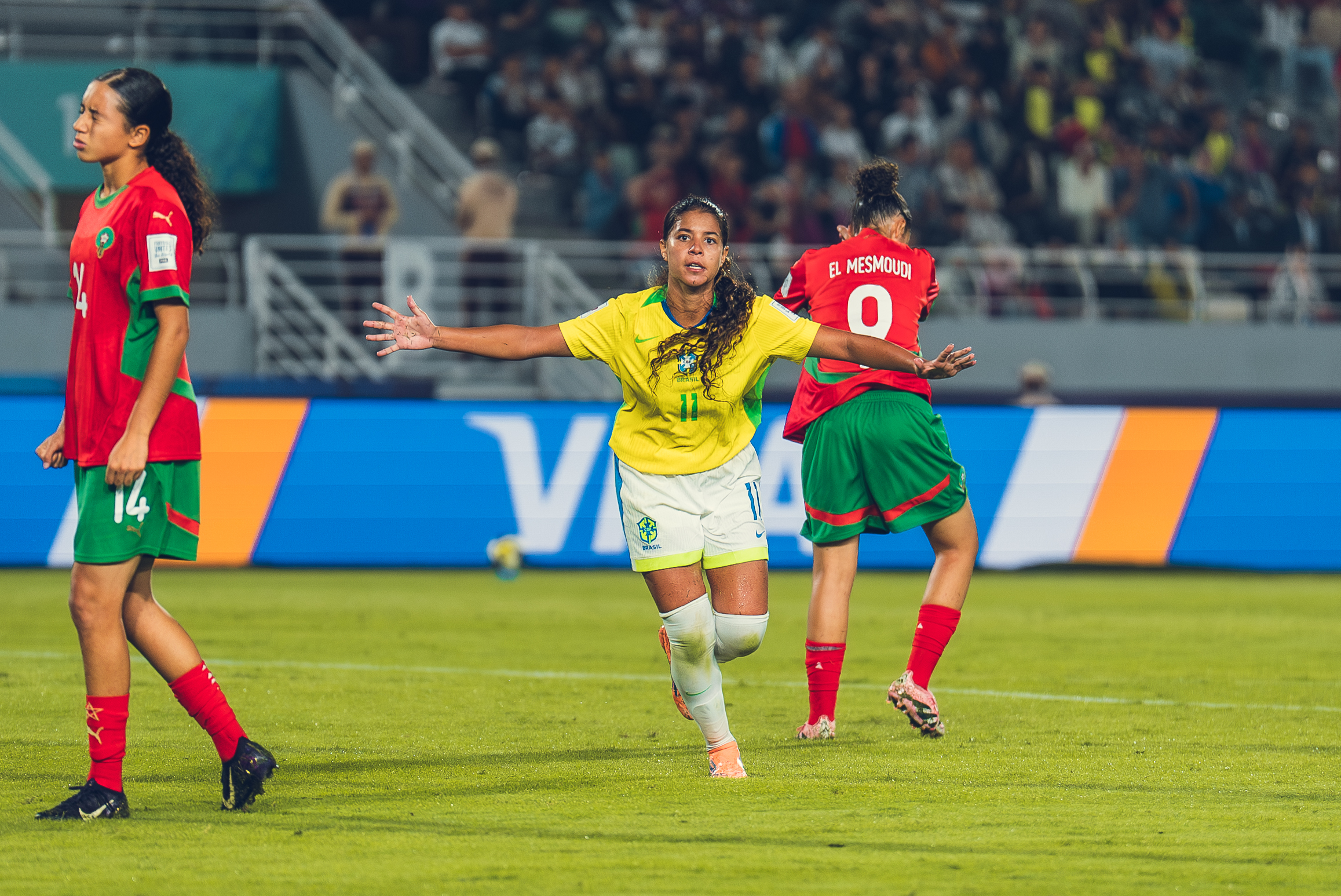Giovanna Waksman na Seleção Brasileira sub-17