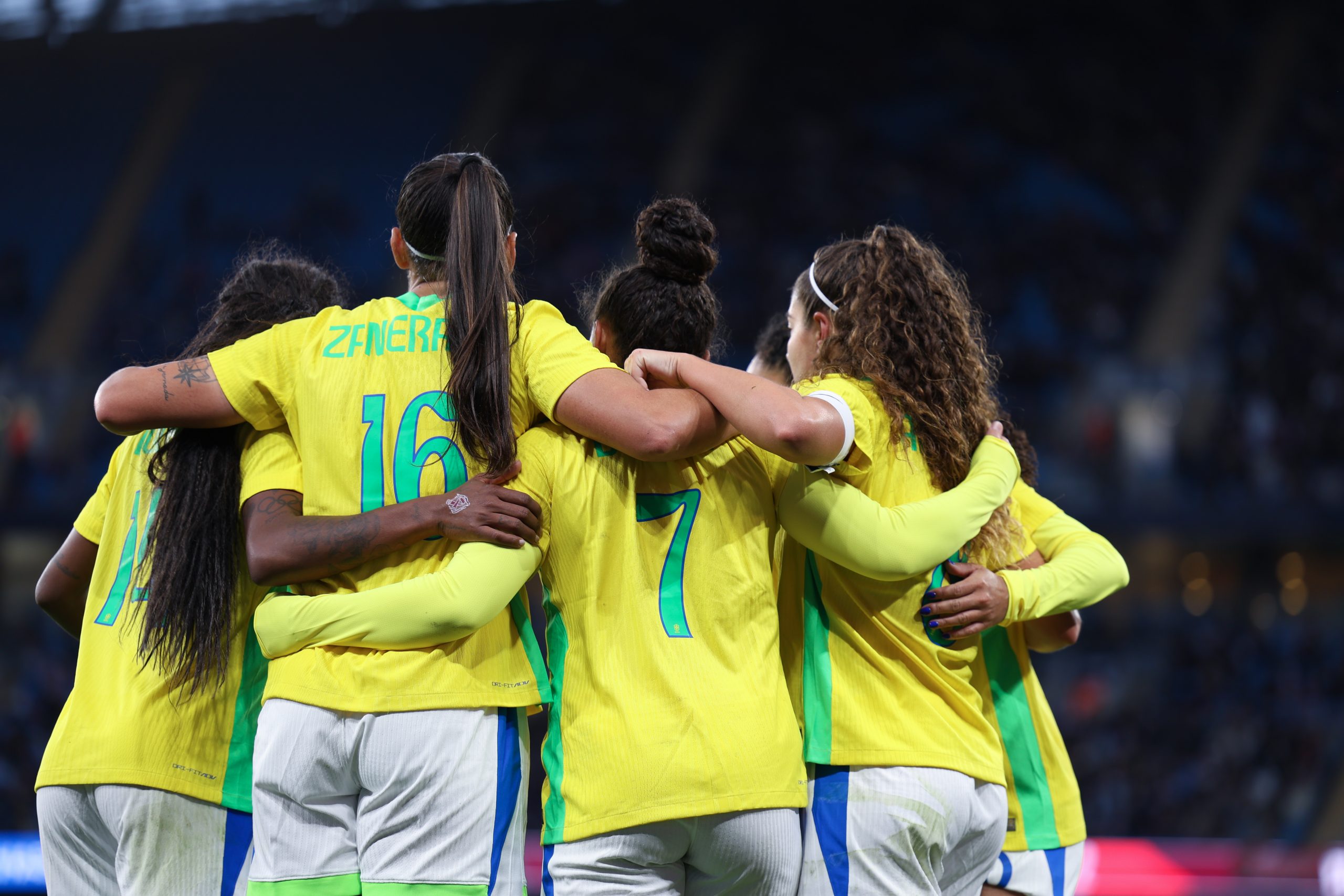 Seleção Brasileira Feminina em amistoso