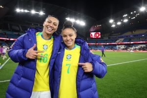 Bia Zaneratto e Dudinha na seleção brasileira feminina