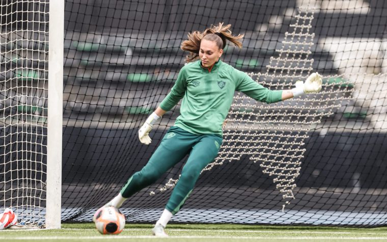 Goleira Cláudia no Fluminense