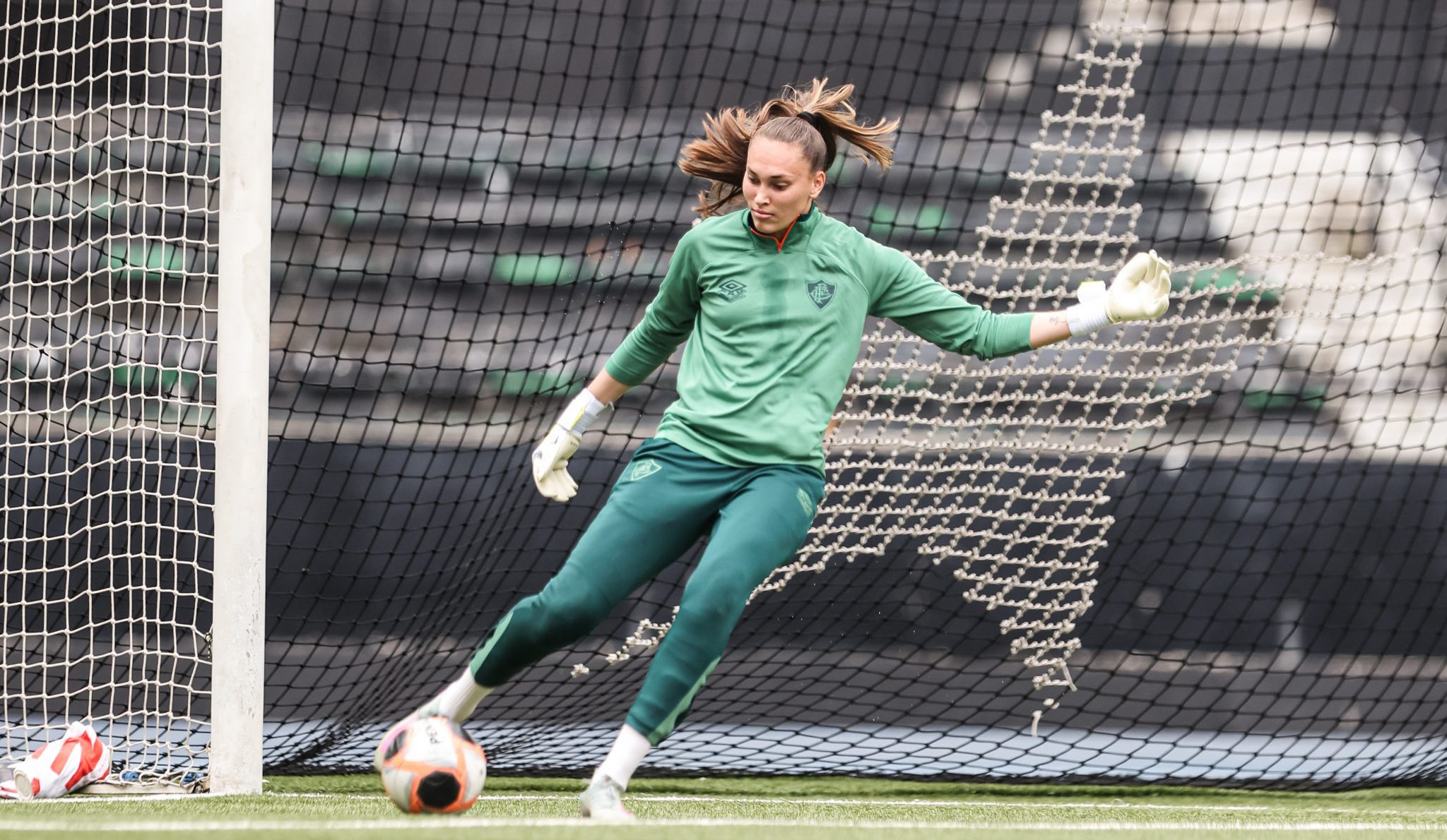 Goleira Cláudia no Fluminense
