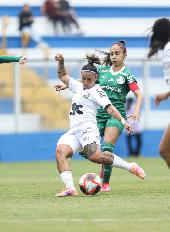 Santos e Palmeiras no Paulistão Feminino 2025