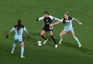 Gabi Zanotti na Copa das Campeãs contra o Gotham Fc