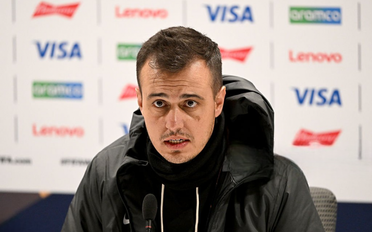 Lucas Piccinato, treinador do Corinthians