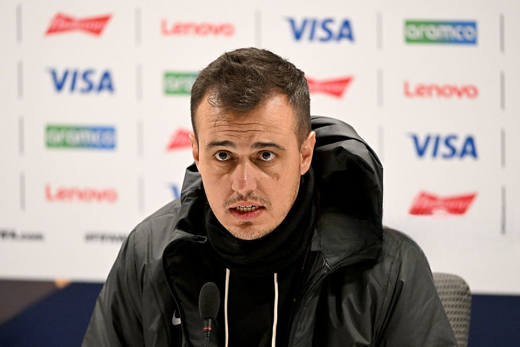 Lucas Piccinato, treinador do Corinthians