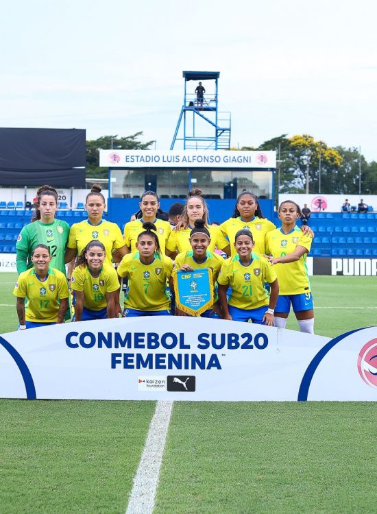 Seleção Brasileira Feminina Sub-20 no Sul-Americano Sub-20 contra a Argentina
