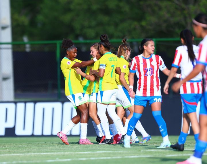 Brasil vence Paraguai por 3 a 1 na fase final do Sul-Americano Feminino Sub-20