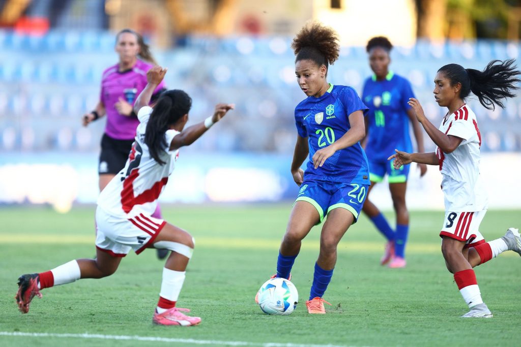 Adrielly na Seleção Brasileira Feminina Sub-20 