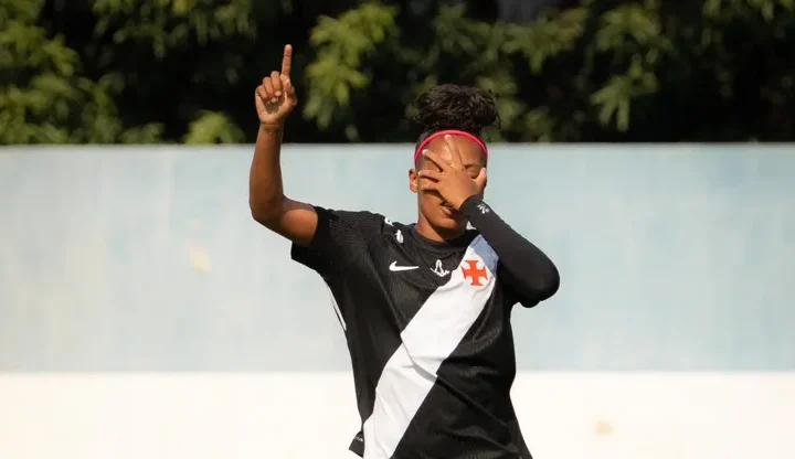 larissa ramos - gols - vasco - futebol feminino - serie a2 - lider
