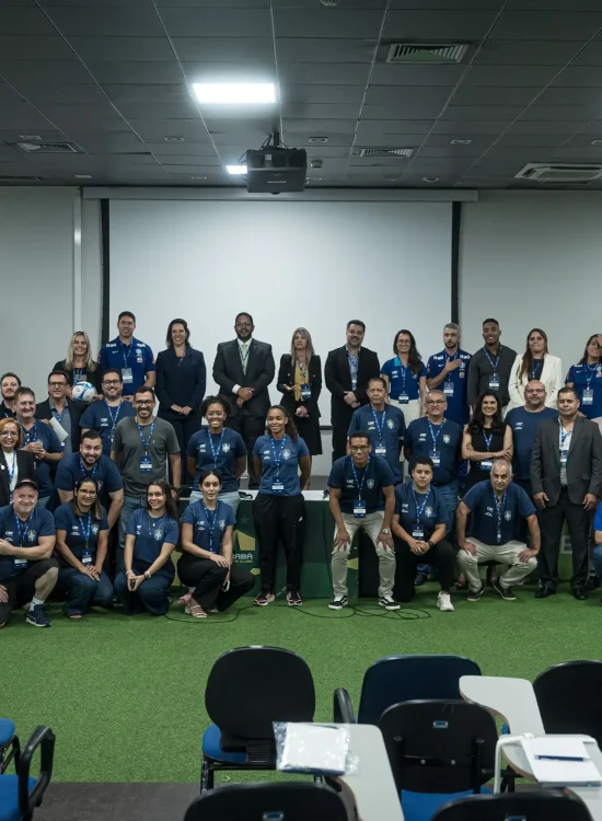 Evento “Joga, Mina!”, realizado pela CBF | Foto: Staff Images/CBF