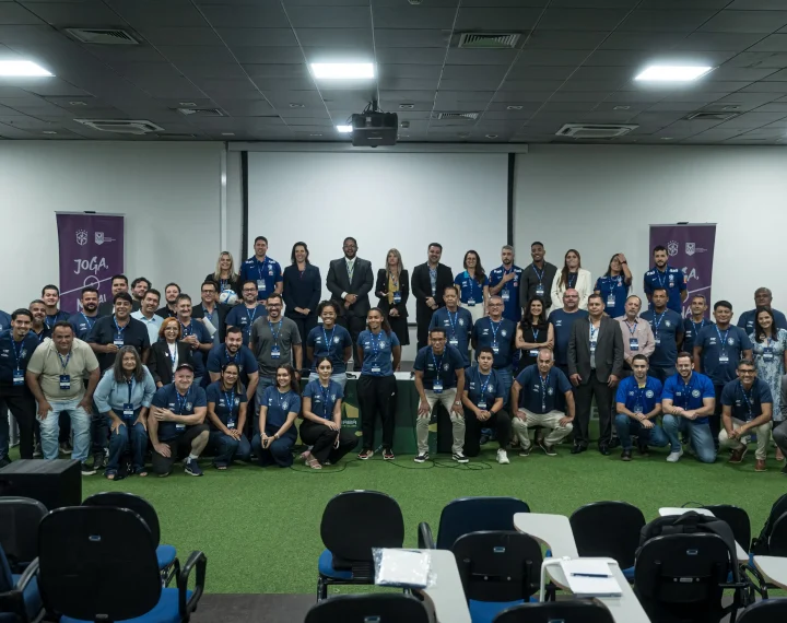 Evento “Joga, Mina!”, realizado pela CBF | Foto: Staff Images/CBF