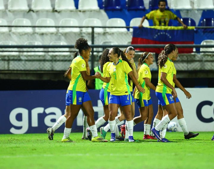Seleção Brasileira Feminina sub-17 vence o primeiro jogo do Sul-Americano Sub-17