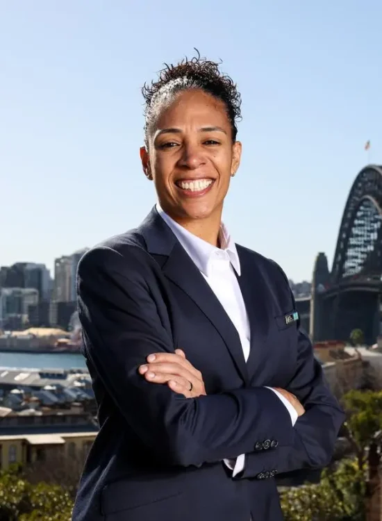 Aline Pellegrino, gerente de competições da CBF e Diretora Executiva de Legado e Relações Institucionais da Copa do Mundo Feminina de 2027