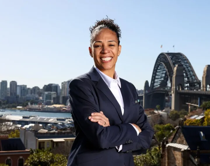 Aline Pellegrino, gerente de competições da CBF e Diretora Executiva de Legado e Relações Institucionais da Copa do Mundo Feminina de 2027