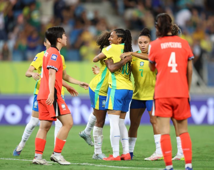 Com duas assistências e um gol, Kerolin firma seu nome na Seleção | Créditos: Lívia Villas Boas/CBF