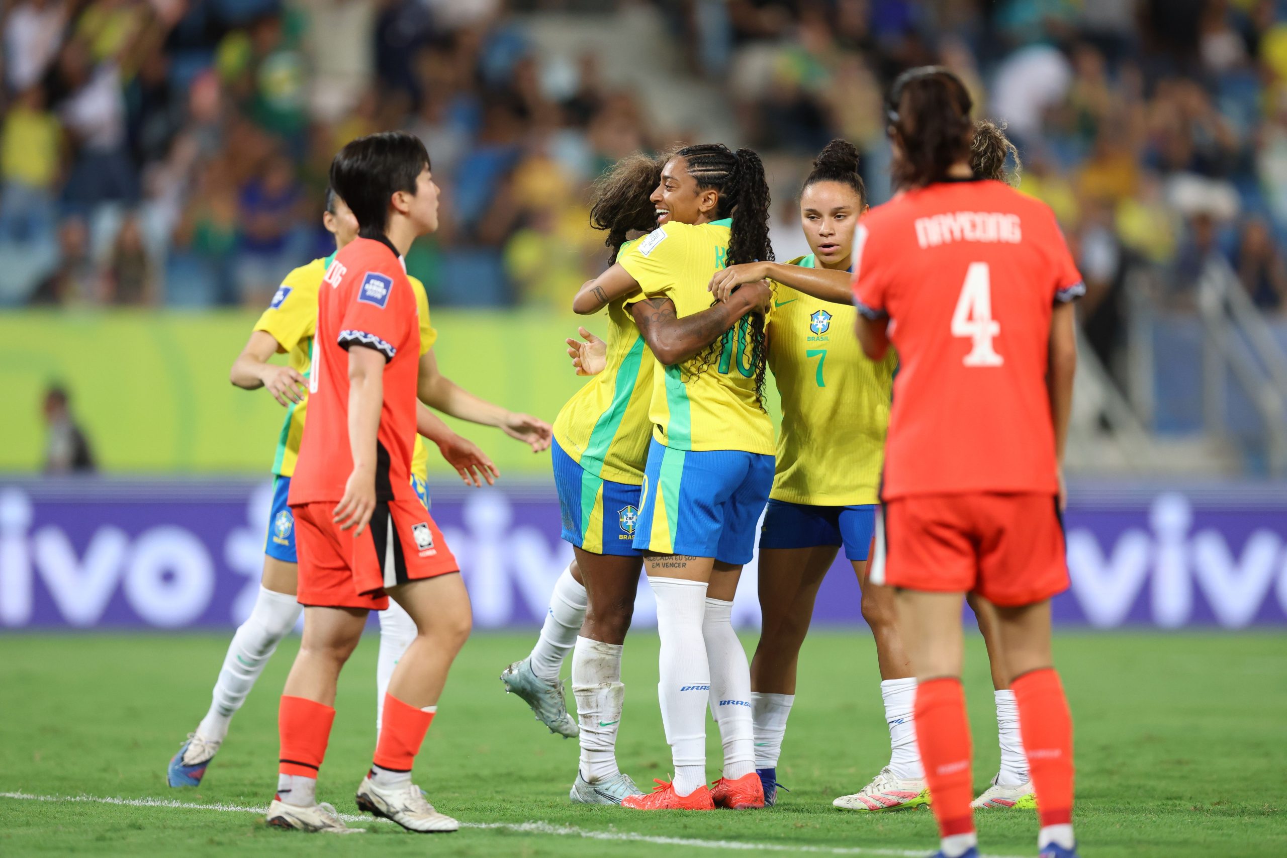 Com duas assistências e um gol, Kerolin firma seu nome na Seleção | Créditos: Lívia Villas Boas/CBF