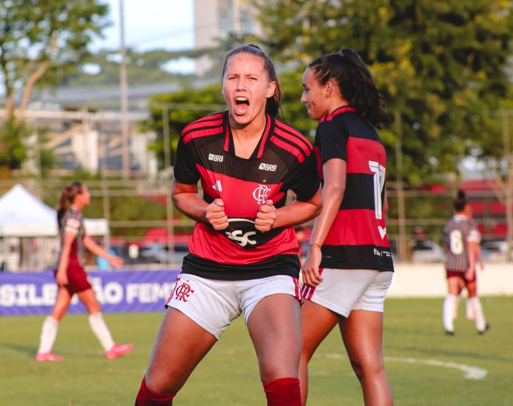 Brendha é a artilheira do Campeonato Brasileiro Sub - 20 com 9 gols - Foto: Juliana Nascimento/ CRF