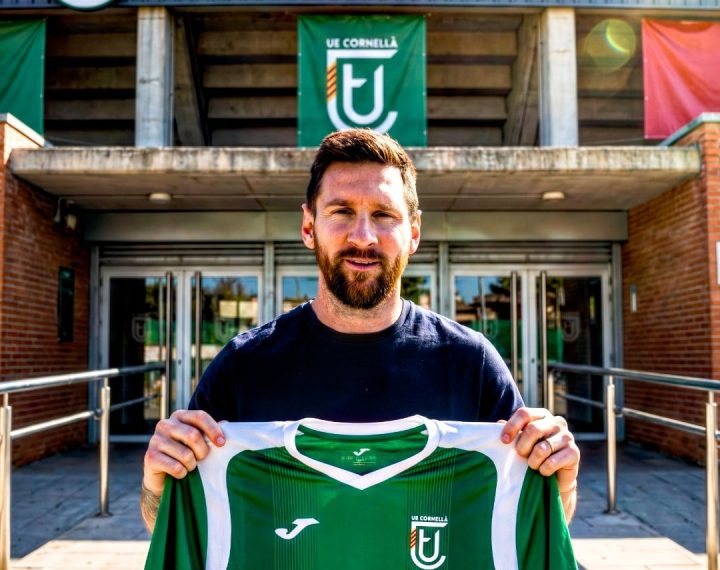 Messi planeja investir no futebol feminino após compra do Cornellà, da Catalunha