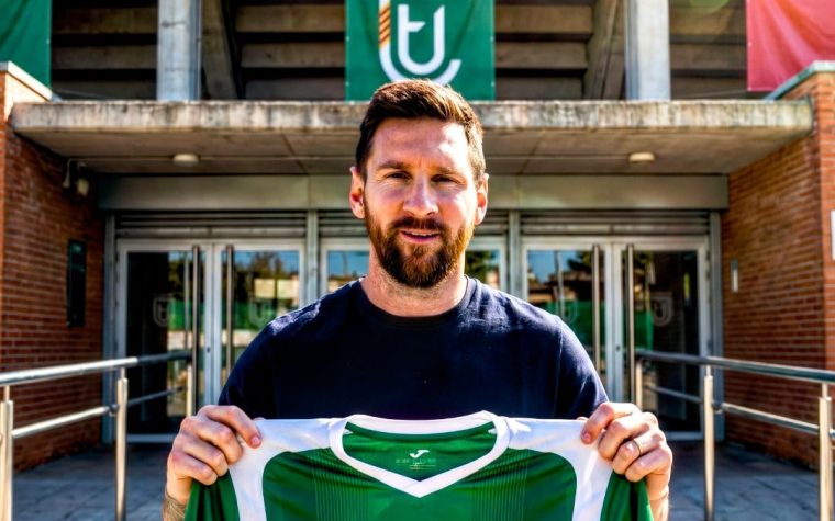 Messi planeja investir no futebol feminino após compra do Cornellà, da Catalunha