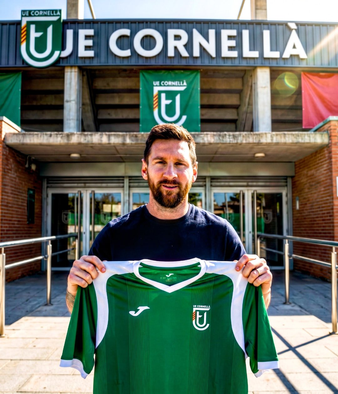Messi planeja investir no futebol feminino após compra do Cornellà, da Catalunha