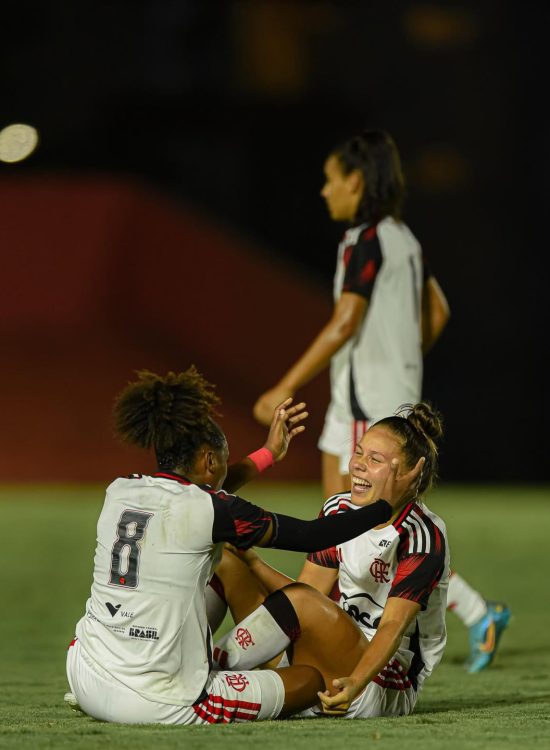 Esta é a terceira final consecutiva do Flamengo na competição. Foto: Paula Reis - Flamengo
