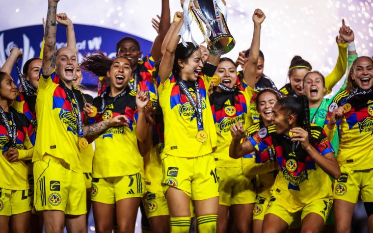 América do México conquista Concacaf W